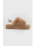 Ugg Παιδικές μάλλινες παντόφλες Fluff Yeah Slide - Pepit.gr