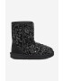 Ugg Παιδικές μπότες χιονιού Classic Short Chunky Sequin - Pepit.gr