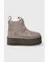 Ugg Σουέτ μπότες τσέλσι Neumel Platform Chelsea - Pepit.gr