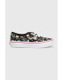 Vans Παιδικά πάνινα παπούτσια UY Authentic FLRL BLACK - Pepit.gr