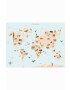 Vissevasse Αφίσα World Map Animal 50x70 cm - Pepit.gr