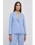 Weekend Max Mara Blazer με μείγμα λινών - Pepit.gr