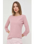 Weekend Max Mara Longsleeve χρώμα: ροζ - Pepit.gr