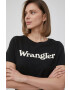 Wrangler Βαμβακερό μπλουζάκι - Pepit.gr