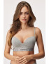 Calvin Klein Σουτιέν Embosed Icon Push-Up Bralette - Pepit.gr