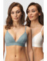 Dorina 2 PACK Bralette σουτιέν Lilla - Pepit.gr