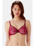 Gossard Σουτιέν Glossies Lace Bordeaux - Pepit.gr