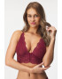 Gossard Σουτιέν Superboost Lace Cranberry χωρίς ενίσχυση - Pepit.gr