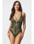 Hunkemöller Κορμάκι Sanne Kombu Green - Pepit.gr