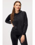 Hunkemöller Φούτερ Velur Braid Black - Pepit.gr