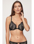 Hunkemöller Σουτιέν Cardi Black Push-Up - Pepit.gr