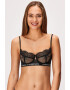 Hunkemöller Σουτιέν Honey Black χωρίς ενίσχυση - Pepit.gr