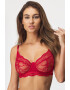 Hunkemöller Σουτιέν Isabelle Red χωρίς ενίσχυση - Pepit.gr