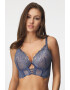 Hunkemöller Σουτιέν Lotta blue Push-Up - Pepit.gr