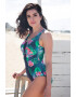 Lentiggini a Mila Swimwear Γυναικείο ολόσωμο μαγιό Tropical Flower - Pepit.gr