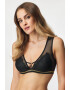 Luna Splendida Σουτιέν Cherry Gold Stripe Bralette Push Up - Pepit.gr