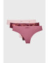 Under Armour 3 PACK σλιπάκια Thong Pink - Pepit.gr