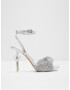 Aldo Diya Sandals Silver - Pepit.gr