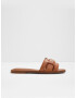 Aldo Elenaa Slippers Brown - Pepit.gr