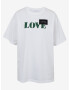 Calvin Klein Jeans Prt Love Logo T-shirt White - Pepit.gr