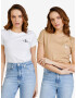 Calvin Klein Jeans T-shirt 2 pcs White - Pepit.gr