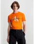 Calvin Klein Jeans T-shirt Orange - Pepit.gr