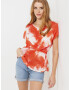 CAMAIEU Blouse Red - Pepit.gr