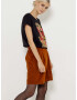 CAMAIEU Skirt Brown - Pepit.gr