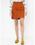 CAMAIEU Skirt Orange - Pepit.gr