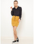 CAMAIEU Skirt Yellow - Pepit.gr