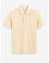 Celio Atejet Polo Shirt Beige - Pepit.gr