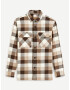 Celio Caochecky Shirt Brown - Pepit.gr