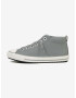 Converse Chuck Taylor All Star Street Boot Fleece Lined kids Sneakers Grey - Pepit.gr