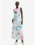 Desigual Avinyon Dresses White - Pepit.gr