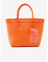 Desigual Basket Braided Zaire Handbag Orange - Pepit.gr