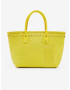 Desigual Basket Braided Zaire Handbag Yellow - Pepit.gr