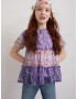 Desigual Helm Kids T-shirt Violet - Pepit.gr