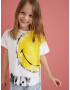 Desigual Hepburn Kids T-shirt White - Pepit.gr