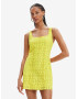 Desigual Newcastle Dresses Yellow - Pepit.gr