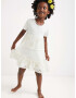 Desigual Raquel Kids Dress White - Pepit.gr