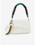 Desigual Summer Dandelion Phuket Mini Handbag White - Pepit.gr