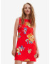 Desigual Sundance Dresses Red - Pepit.gr