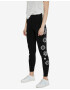 Desigual Swiss Embroidery Leggins Black - Pepit.gr