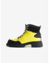 Desigual Trekking White Ankle boots Yellow - Pepit.gr