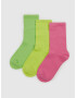 GAP 3 pairs of children's socks Pink - Pepit.gr