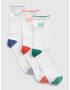 GAP 3 pairs of children's socks White - Pepit.gr