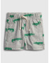 GAP Brannan Kids Shorts Green Grey - Pepit.gr