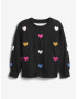 GAP Crew Kids Sweater Black - Pepit.gr