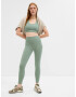 GAP Fit Leggings Green - Pepit.gr