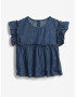 GAP Kids blouse Blue - Pepit.gr